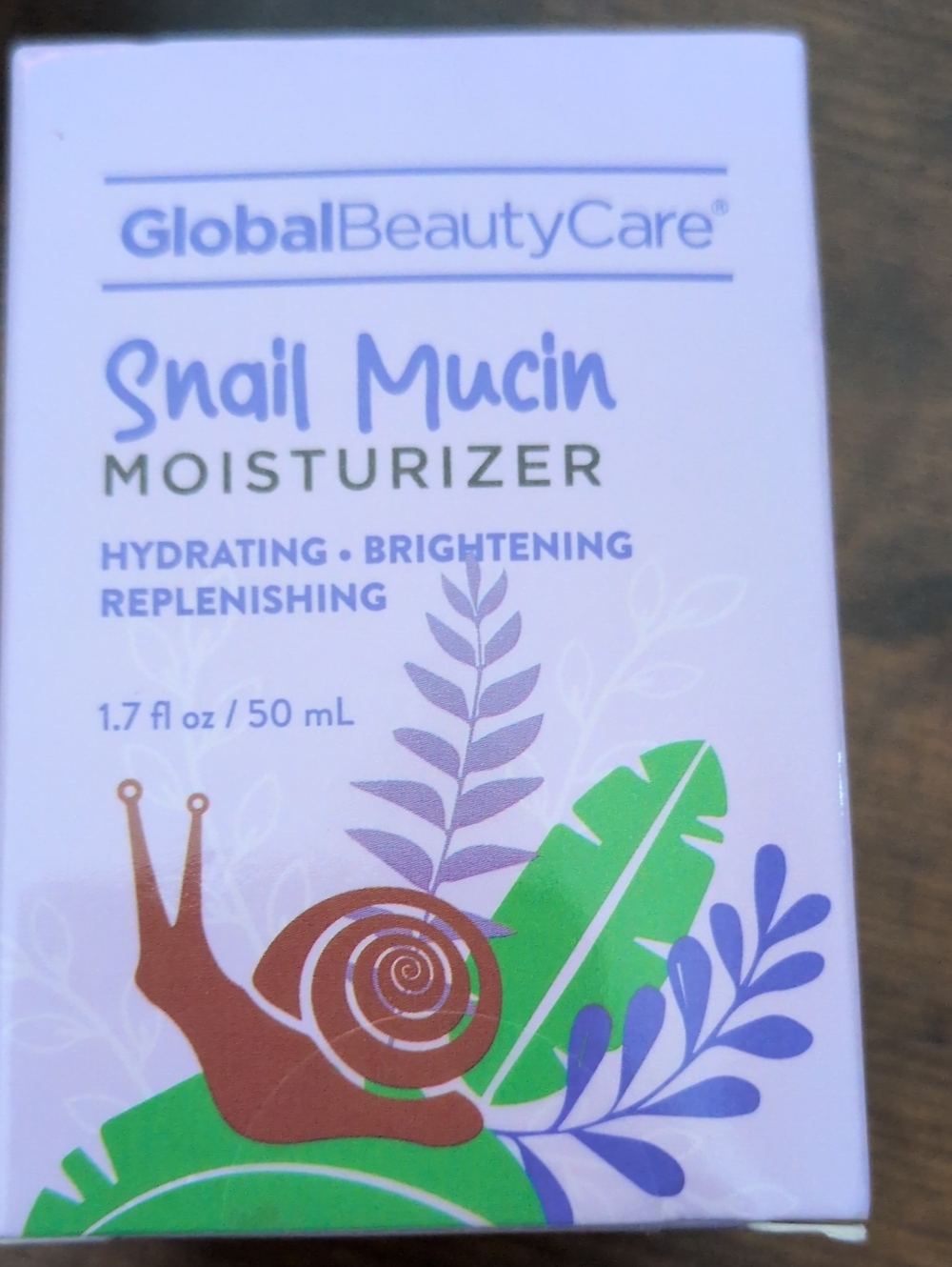 Snail Mucin Moisturizer - Hydrating Brightening  Replenishing
